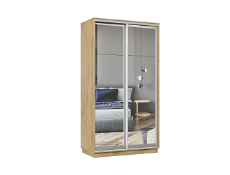 Шкаф-купе двухдверный Альфа бунратти