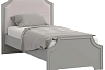 Кровать односпальная 90х200 Montreal серый