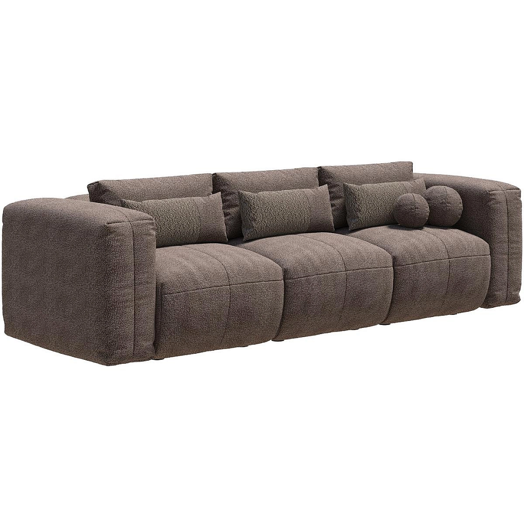 Диван Брауни Мемори 3-х местный Базис без подушек