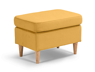 Банкетка Беркана желтая