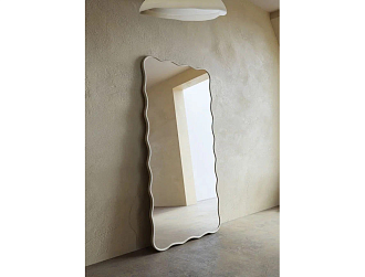 Fancy XL Silver Зеркало в полный рост в раме Smal