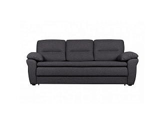 Диван Римини 3 р, Черный, Ткань Gunnared Dark Grey Home Collection