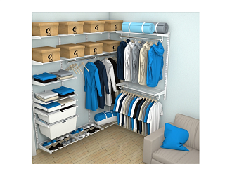 Гардеробная №22, белая.