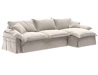 Диван Вилладжио угловой большой пр\лев Базис