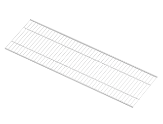 Полка проволочная, серия 400, L 1100