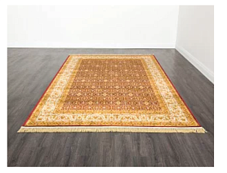 Бельгийский ковер из вискозы «ESMERALDA» 2M025-RUS-GLD 80 x 150 см Мир ковров