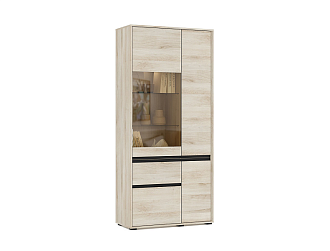 ШКАФ-ВИТРИНА LUNA LN1026.1 Dятьково Design - ДЯТЬКОВО