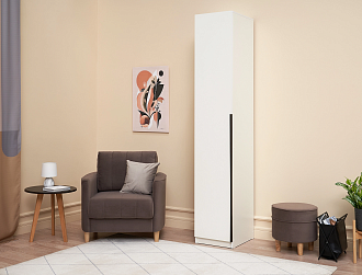 Пенал Тивина белый текстурный