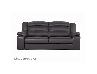 Диван Модульный Денвер 2 р , Черный, Кожа Smoky Eyes Home Collection