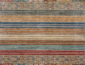 Пакистанский ковер из шерсти «SHAWL KANDI» MULTY-MULTY(167x241) 167 x 241 см Мир ковров