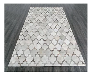 Индийский ковер из шкуры «HAIR ON RUGS CLASSIC» HYV-9D-SIL 160 x 230 см Мир ковров