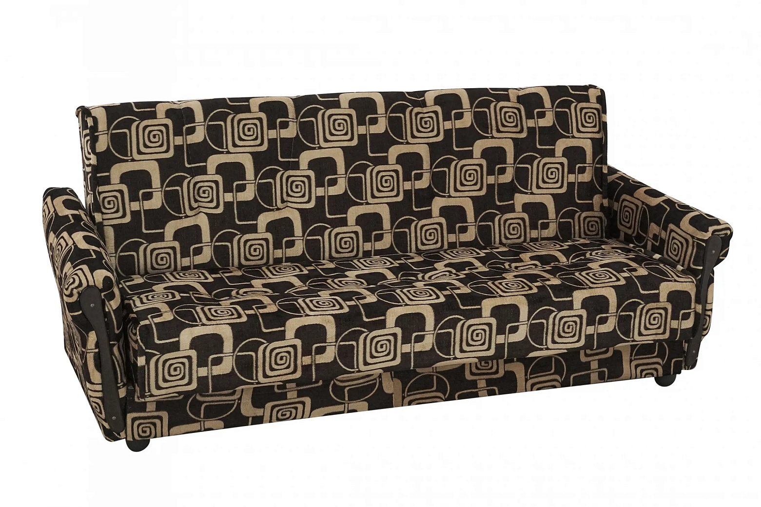 Диван книжка Джина коричневые квадраты