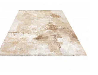 Индийский ковер из шерсти, шёлка и хлопка «WEST HOLLYWOOD» CE9701-BEIGE-BROWN Мир ковров