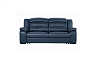 Диван Модульный Денвер 2 р , Синий, Кожа Bellagio Ocean