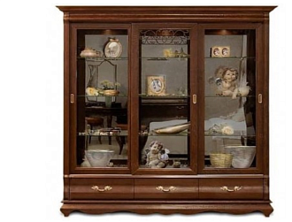 Шкаф с витриной Оскар ММ-210-03 Мебель Белоруссии