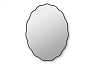 Fancy Oval Black Зеркало в тонкой раме Smal Ангстрем