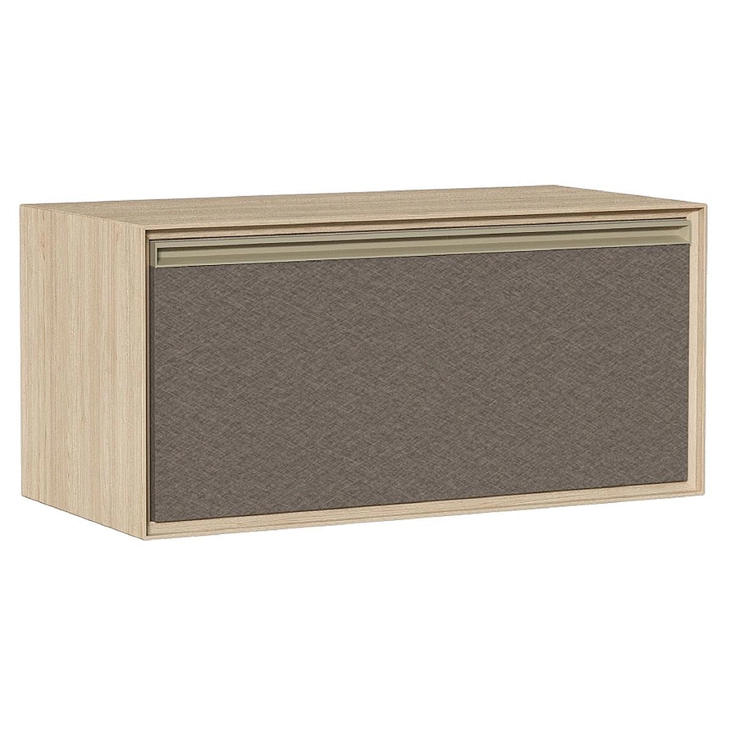 Тумба навесная под телевизор Аликанте со светильниками