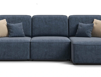  Угловой диван Кинг Велюр Роял топаз