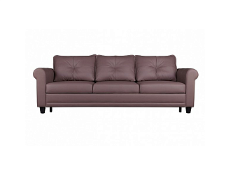 Диван Франческо 3 р, Коричневый, Кожа Madras Griss Home Collection