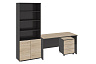 Стандартный набор офисной мебели «Успех-2» (Венге Цаво, Дуб Сонома) 2