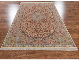 Иранский ковер из шерсти и шёлка «TABRIZ 40» 9-088-IR 205 x 310 см Мир ковров