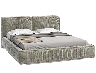 Кровать двуспальная Brioche Premier прямая с подъемным механизмом 160x200