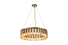 Подвесная люстра Slang (золото) D590*H160/1360 30*G9LED*2W Ангстрем