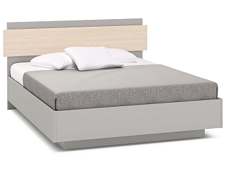 Кровать двуспальная 160х200 Chelsea,Rimini серая с подъемным механизмом