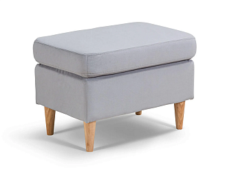 Банкетка Беркана серая