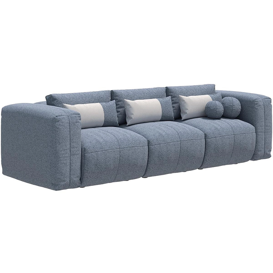 Диван Брауни 3-х местный Премьер без подушек