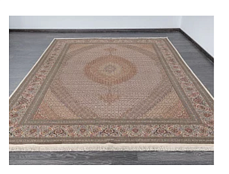 Иранский ковер из шерсти и шёлка «TABRIZ MAHI» 12-216-IR 250 x 350 см Мир ковров