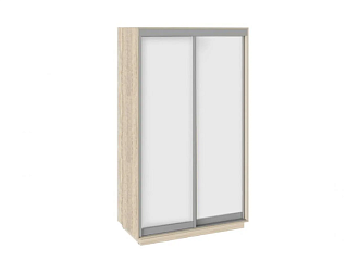 Шкаф-купе Нонтон 2-дверный дуб сонома / белый снег