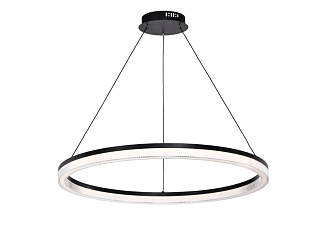 Подвесная люстра Cirkler ( чёрный) D800*H100/1500 LED*42W Ангстрем