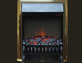 Очаг для электрокамина Fobos Brass LUX FX Истопник