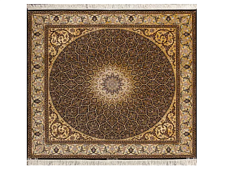 Иранский ковер из шерсти и шёлка «ISFAHAN IR» 14-306-IR 250 x 255 см Мир ковров