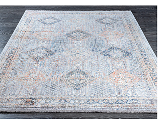 Турецкий ковер из полиэстера «SAVOY CLASSIC» B348J-GRAY-MULT-ROSE 80 x 150 см Мир ковров