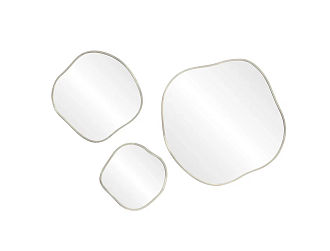 Organic Panno Silver Сет из 3-х зеркал