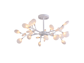 Подвесная люстра Skein (белый) D780*H500 30*G4LED*3W Ангстрем