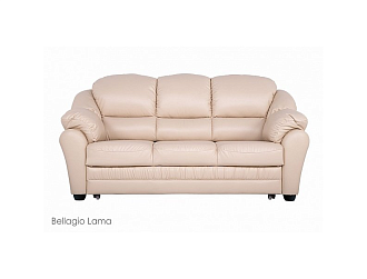 Диван Берг 3 р , Бежевый, Кожа Bellagio Lama Home Collection