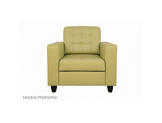 Кресло "Камелот", Кожа Madras Phistachio Home Collection