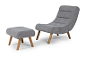 Кресло + пуф Сабья Соул 960