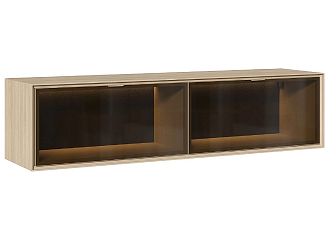 Тумба навесная под телевизор Аликанте со светильниками