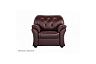 Кресло "Ванкувер" , Кожа Madras Oxblood Home Collection