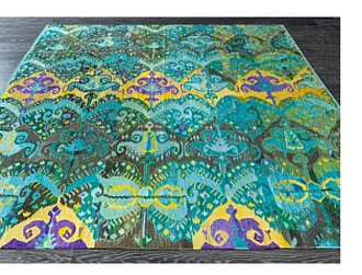 Индийский ковер из шёлка «KILIM SILK» P26-MIX-MIX Мир ковров