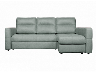 Угловой диван Дрим с канапе 241 с накладкой , Зеленый, Ткань Fulton Mint Home Collection