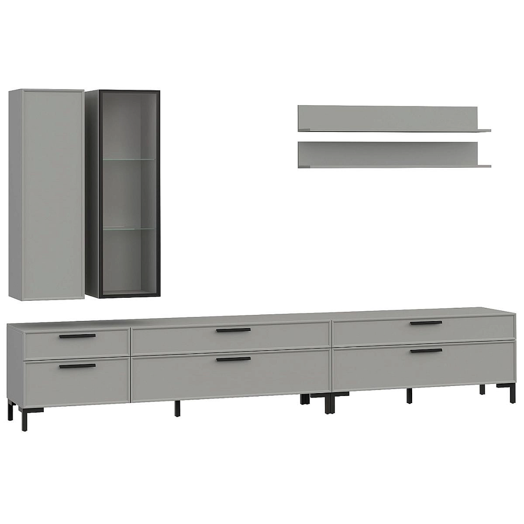 Комплект для гостиной Римини серая №19