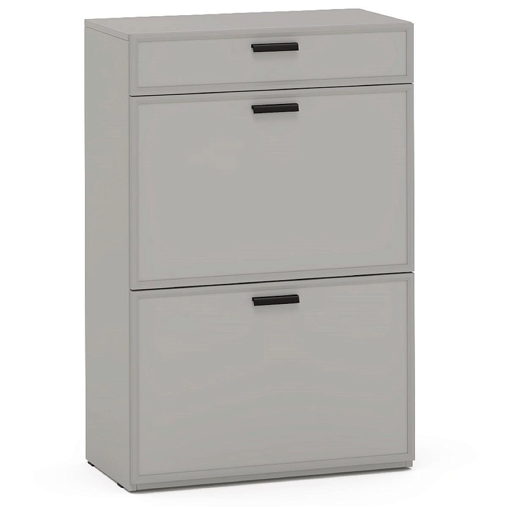 Тумба для обуви Римини серая