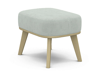 Банкетка Комфорт-5 светло-серая