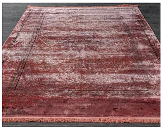 Иранский ковер из бамбукового шёлка «ANCIENT Collection» D04-PINK 200 x 300 см Мир ковров