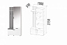 Мини-прихожая с крючками (лев/прав) Денвер 400.07 